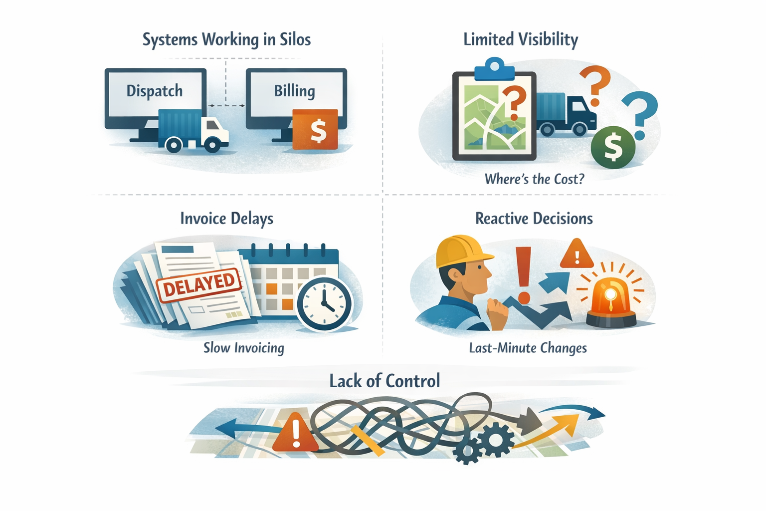 Transportation Runs on Timing Visibility and Control